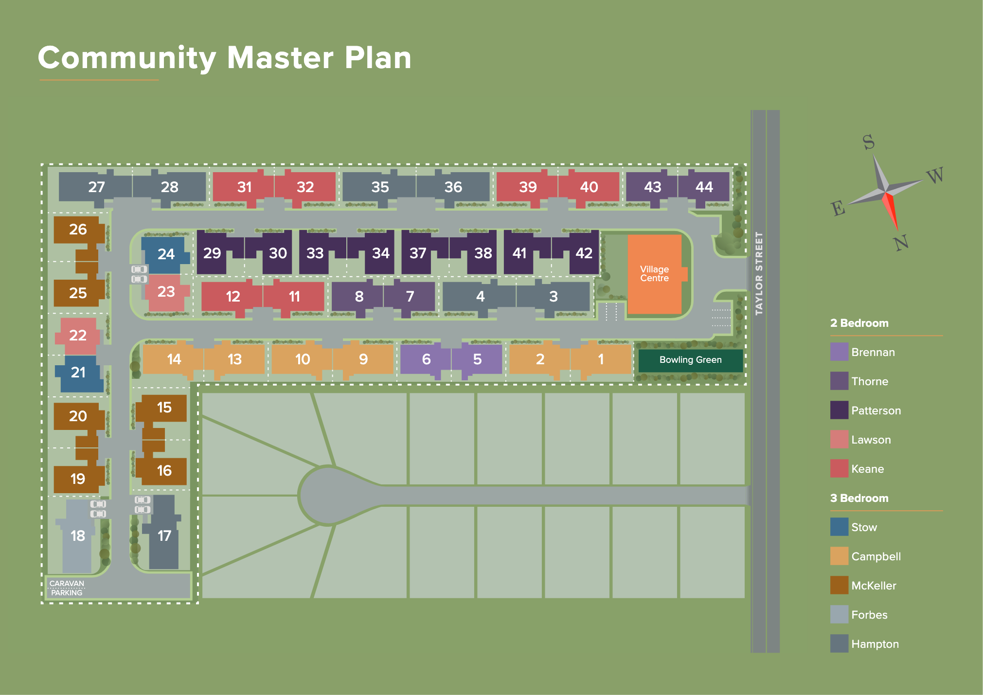 Oak Tree Taylor Street community master plan